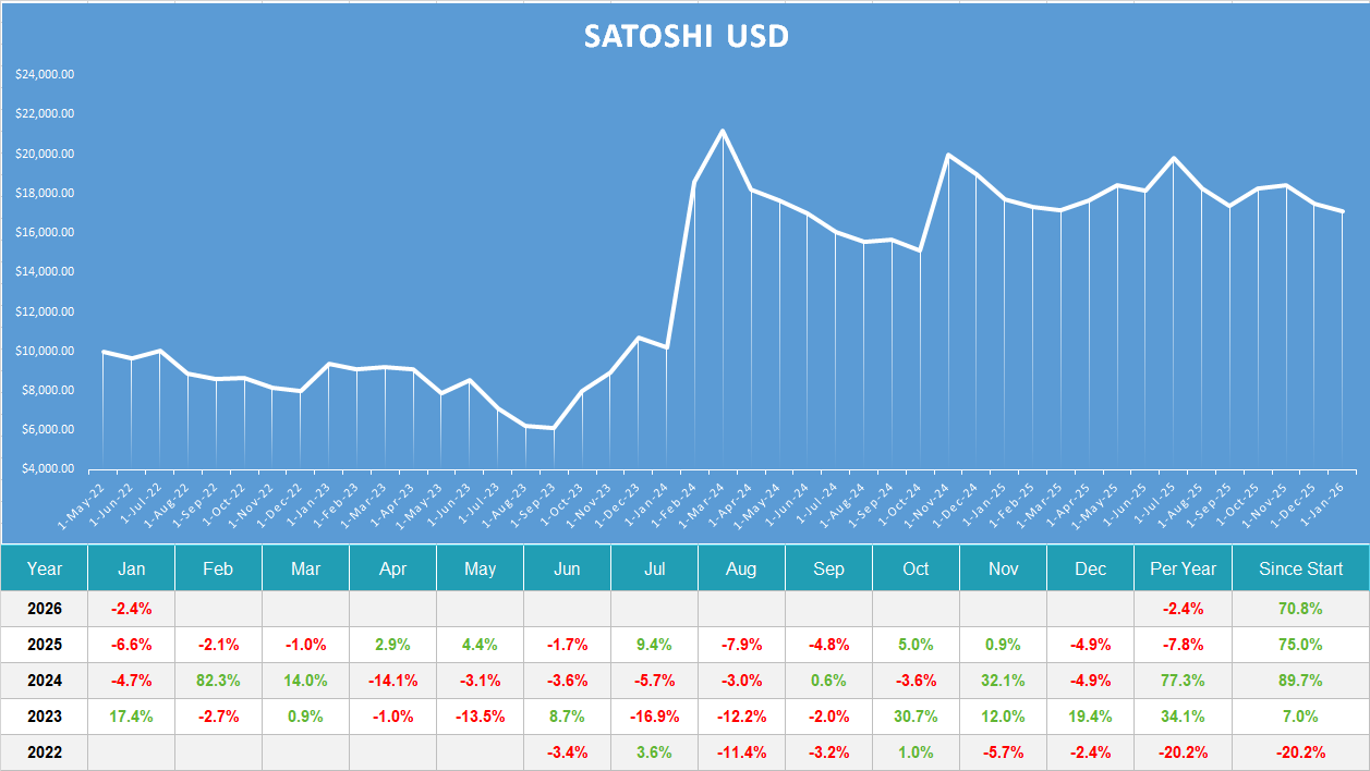 Satoshi usd